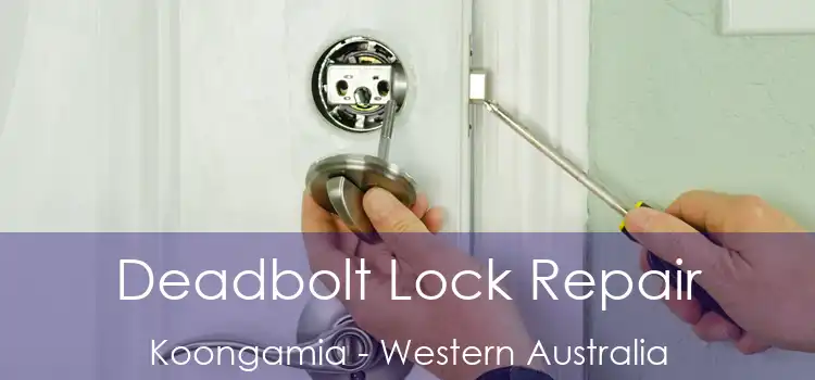 Deadbolt Lock Repair Koongamia - Western Australia