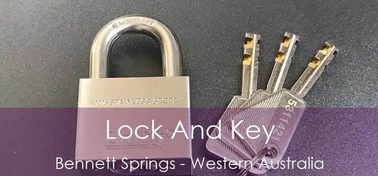 Lock And Key Bennett Springs - Western Australia