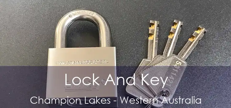 Lock And Key Champion Lakes - Western Australia