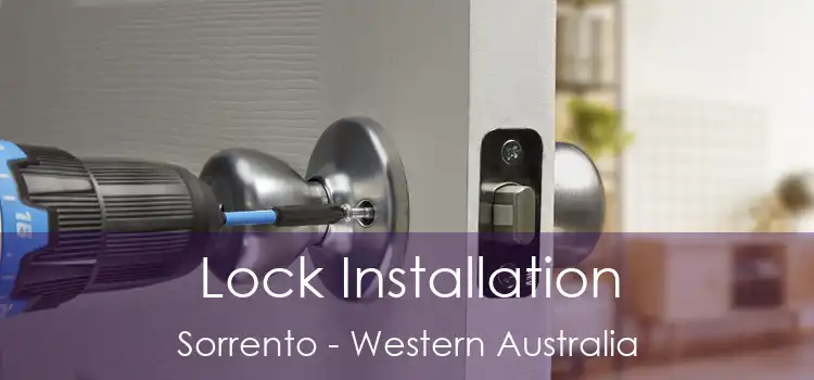 Lock Installation Sorrento - Western Australia
